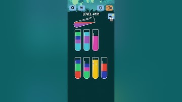 Water Color Sort Level 4131 4132 4133 4134 4135 WalkThrough Solution Gameplay