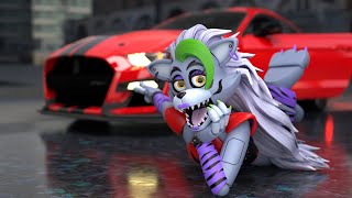 Roxanne Wolf Bought a New Car - First View - Voiced (Blender)