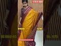 Latest Collection of Banarasi Georgette Sarees with Contrast Color and Check Pattern | DS1060