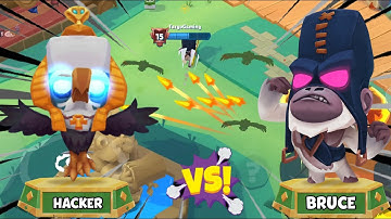Hacker Steve vs Powerful Bruce 🔥 | Zooba