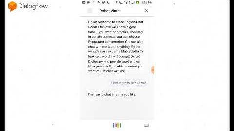 Dialogflow & Google Assistant - Small Talk