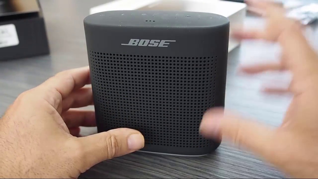 Altavoz BOSE SoundLink II - Bluetooth y AUX, libres, IPX4 - YouTube