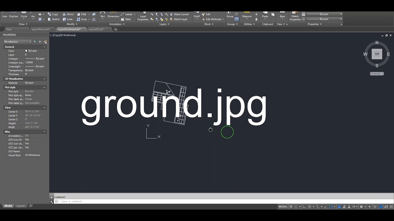 DXF Export - YouTube