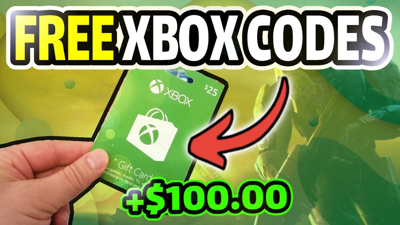 Free Xbox Codes - How to get Free $100 Xbox Gift Cards (EASY METHOD ...