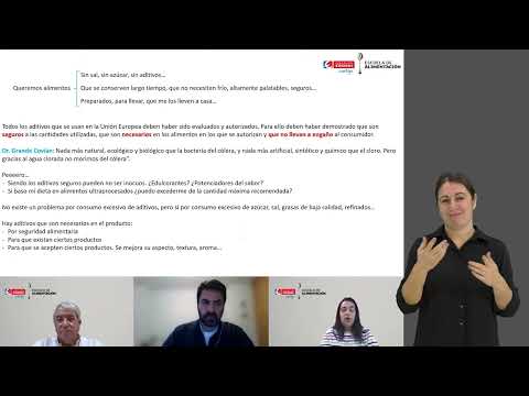 Escuela de alimentación en lengua de signos: Alimentación saludable llevada a la práctica