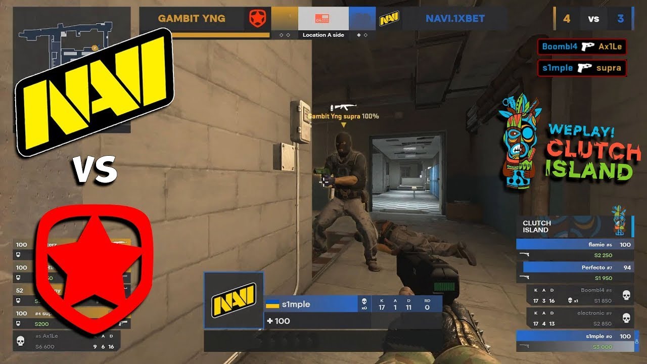 [RU] NAVI VS GAMBIT - IEM KATOWICE 2021 - BEST HIGHLIGHTS