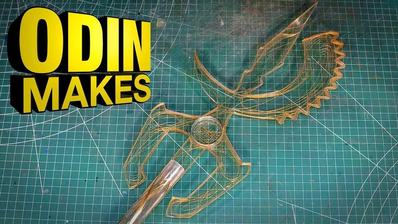 Odin Makes: Thena's golden weapon from the Eternals