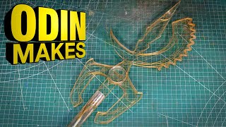 Odin Makes: Thena's golden weapon from the Eternals