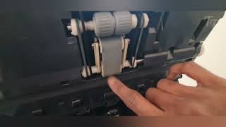 How to fix adf paper jam on Kyocera 3050ci,4551ci,5505ci Printer | adf separation feed belt