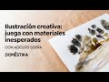 CURSO ONLINE Ilustración creativa: juega con materiales inesperados de Adolfo Serra