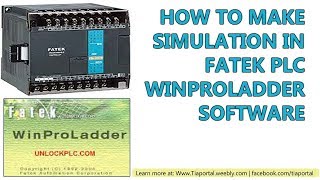 6- How to Make Simulation in Fatek PLC Programming