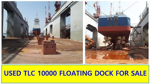 Floating Dock TLC 10000 Ton for sale