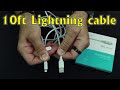 SyncWire 10 ft Lightning to USB cable review
