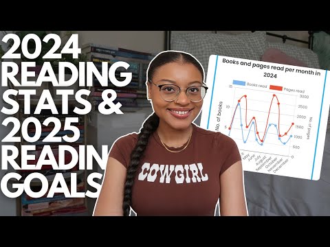 i read 60 books last year | exposing my 2024 stats 📈 and 2025 reading goals 📚