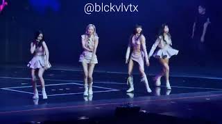 221222 BLACKPINK Born Pink Tour in Amsterdam HYLT + Pretty Savage + Whistle ULTRA HD fancam