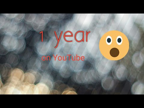 free fonts 1 year on YouTube!