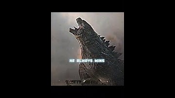 Godzilla always wins! | Godzilla edit | #shorts #godzilla #edit #gxk #viral