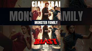 BLAST Trailer Review 🔥 Arjun Sarja’s Monster Family Movie Will Shock You | Blast Movie 2026 #shorts