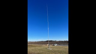 DX Engineering DXE-7580FS-VA-2 Full Size 75/80 Meter Quarter-Wave Vertical Antenna