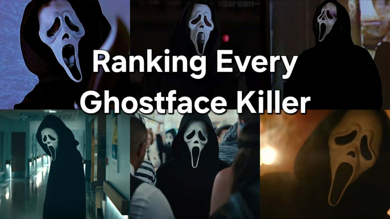 SCREAM Ghost Face ホラー映画人気キャラ レア!! Ranking Every Ghostface Killer in the Scream Franchise - YouTube