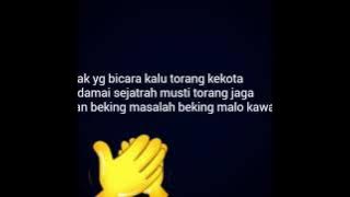 Damai lebeh bae lirik1\2×fast