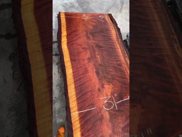 #161 Redwood #thelumberbaron #realgoodwood #woodworking #wood #lumber #liveedge #table #redwood #fsc
