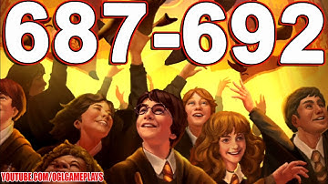 Harry Potter: Puzzles & Spells - All Levels Gameplay Max Level 687-692