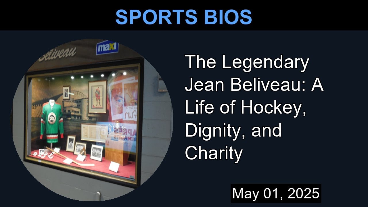 The Legendary Jean Beliveau: A Life of Hockey, Dignity, and Charity | Sports Bios