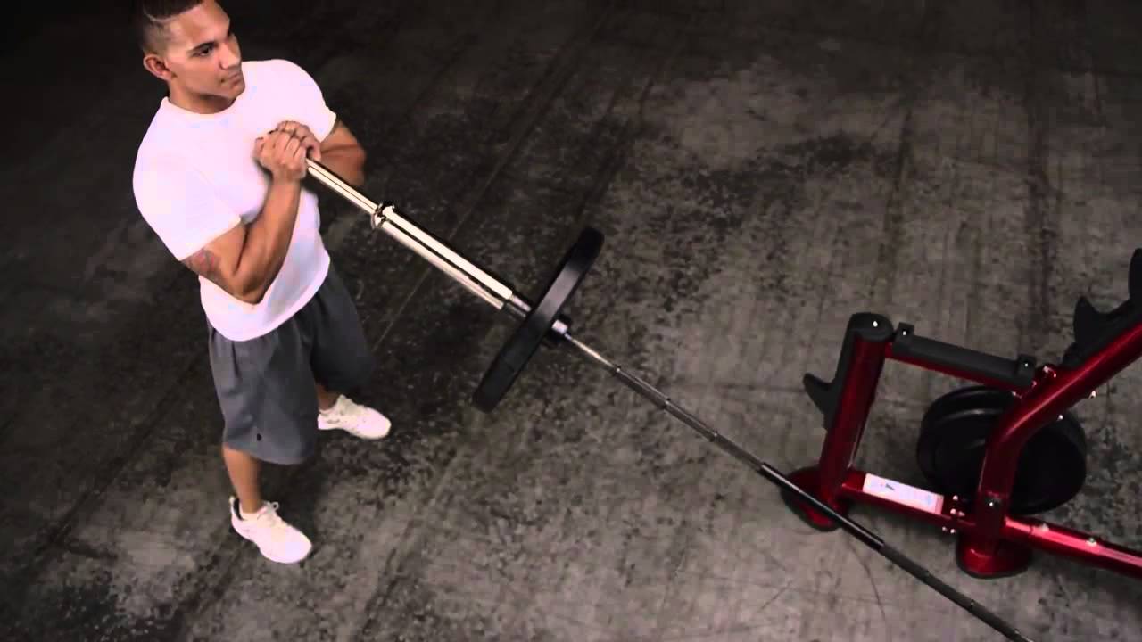 How to perform LANDMINE SQUATS YouTube