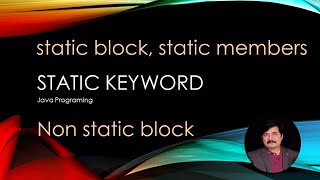 Java Tutorial | Static | Static Block