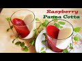 Raspberry Panna Cotta [in English ]