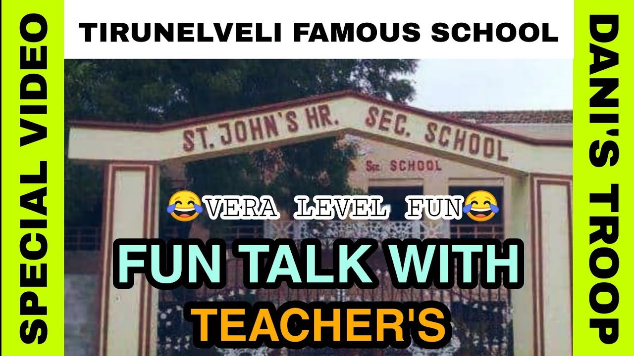 Teacher's day special | St.Johns School Palayamkottai | Dani's Troop