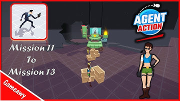 Agent Action Game Missions Gameplay from Mission 11 to Mission 13 | Agent Action Game | Gameawy