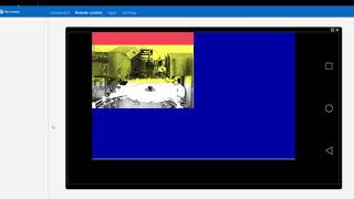 Omron NT Support Tool (DOS) running on an Android phone