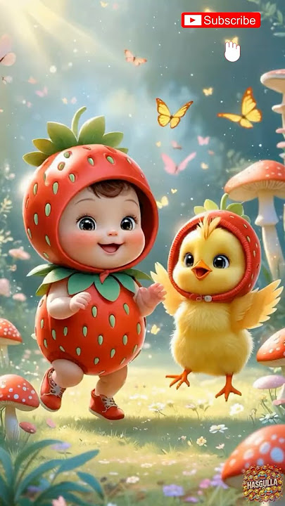Viral Chicken Song Vol 53 – Baby & Chick Dance Together! 🐣👶💃 #babydance #cuteduo #ytshorts #funny