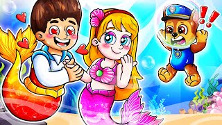 RYDER vs KATIE But They Are Mermaid?! - Happy Life Story - Paw Patrol Ultimate Rescue | Rainbow 3