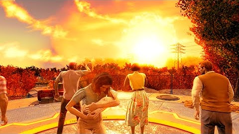 FALLOUT 4 NUKE DETONATION!