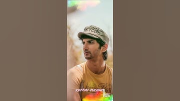 SUSHANT SINGH RAJPUT BIRTHDAY SPECIAL 4K FULL SCREEN WHATSAPP STATUS || KHAIRIYAT SAD SONG