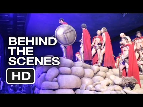 300 Behind The Scenes - Stop Motion Set Pics (2006) - Gerard Butler Movie HD