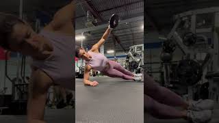 Side Plank Powell Raise (knees or toes)