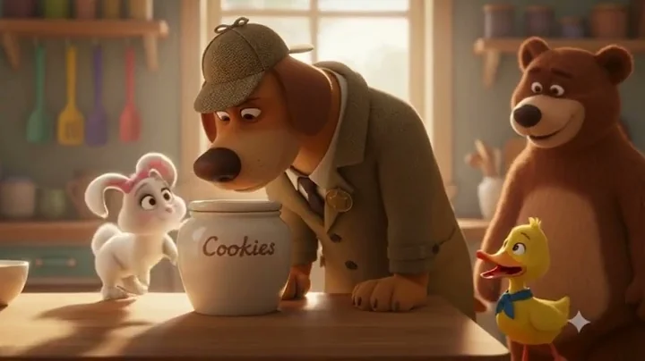 The Case of the Vanishing Cookies | Detective Bruno | Fun Cartoon Mysteries & Suspense Stories