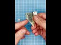 Money Butterfly Gift Idea | 5 Euro | How To Make A Euro Origami Butterfly With A 5 Euro Bill