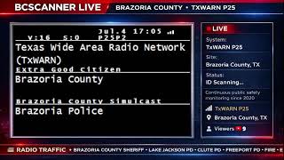 Brazoria County Texas Live Scanner 24/7