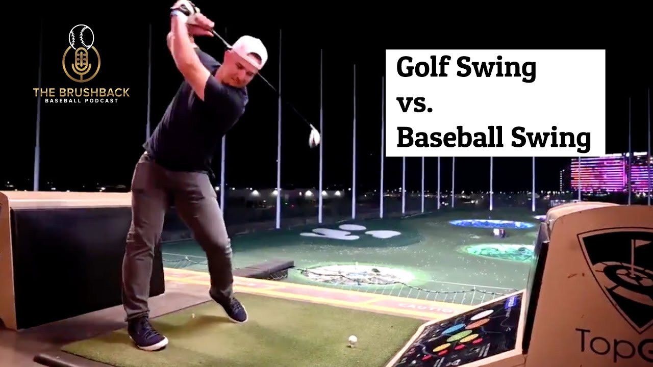 Golf swing vs. baseball swing. Does one affect the other?! Do guys play
