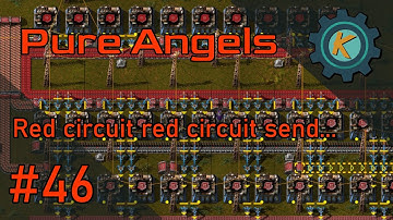 Full Red Circuit Build | Factorio Pure Angels #46