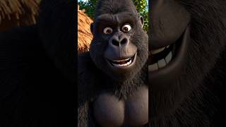 The Gorilla Goes To Catch The Horse