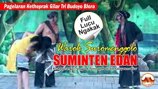 Warok Suromenggolo Suminten Edan | Sejarah Trenggalek | Kethoprak Gilar Tri Bidoyo full ngakak