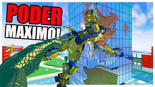 I became KAIJU LEVEL 100! against ALL NUCLEAR MECHAS in Monster: Titan’s Playground screenshot 5