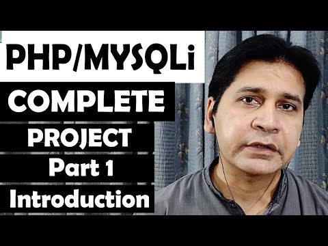 Php Mysqli Complete Project Part 1-Introduction | vez learning