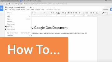 How to Import and Export Documents in Google Drive